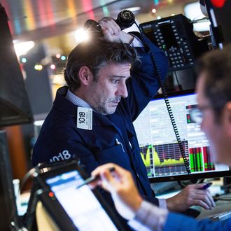 Markets Dive At Open Of First Trading Day Of 2016