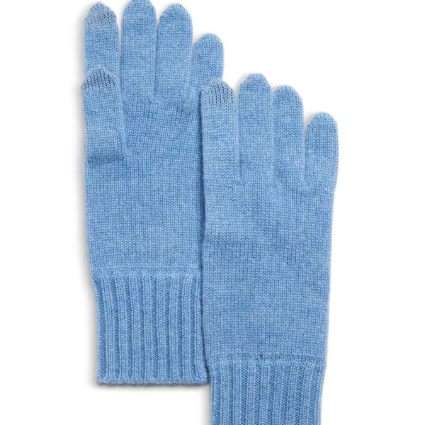 C by Bloomingdale's Cashmere Rib Tech Gloves