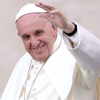 Pope Francis Holds an Audience For Ministrantes