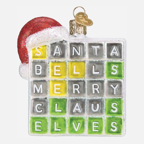Old World Christmas Merry Words Ornament