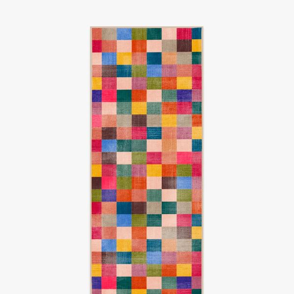 Ruggable x Dan Pelosi Grossy Confetti Check Rug