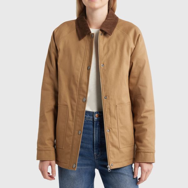 Thread & Supply Stretch Cotton Twill Chore Coat
