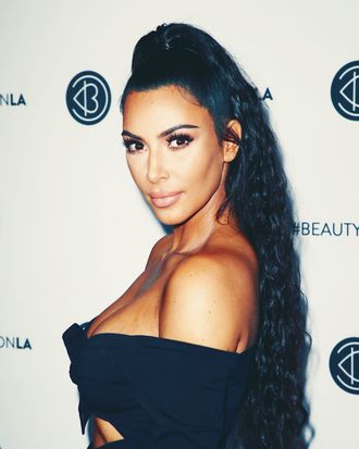 Kim Kardashian West.