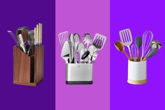 26 -Piece Cooking Spoon Set with Utensil Crock
