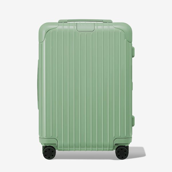 small checked luggage