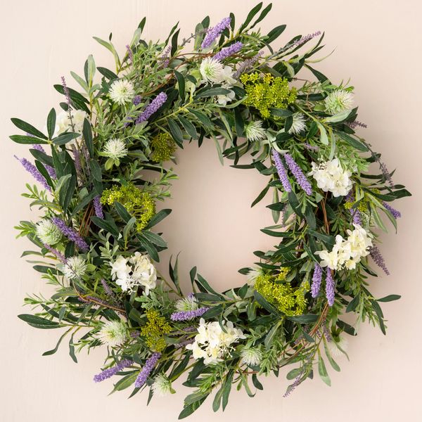 Balsam Hill French Market Floral Wreath