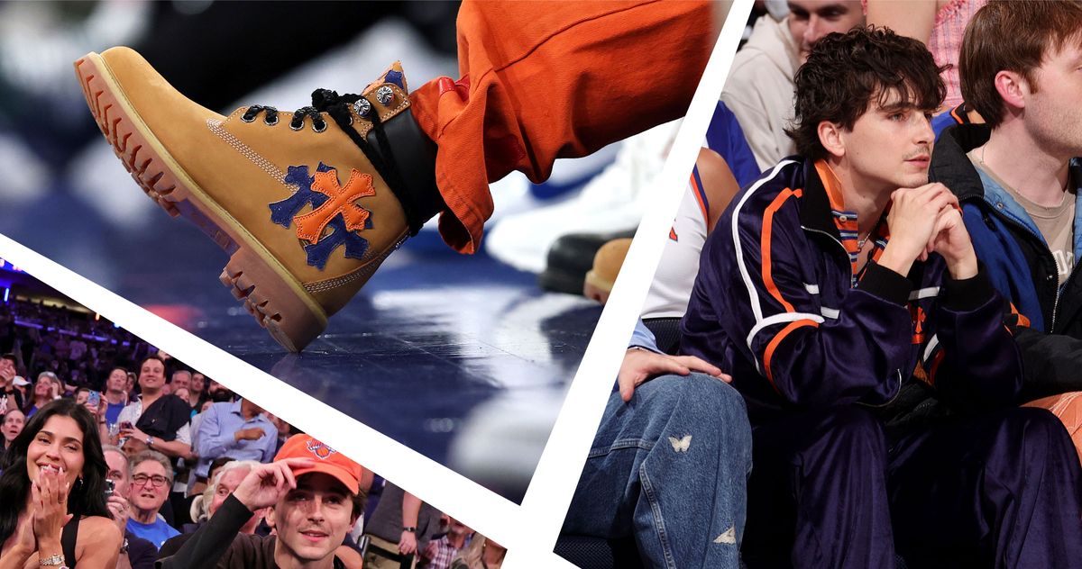 Ranking Timothée Chalamet’s Courtside Knicks Looks