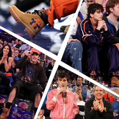 Ranking Timothée Chalamet’s Courtside Knicks Looks