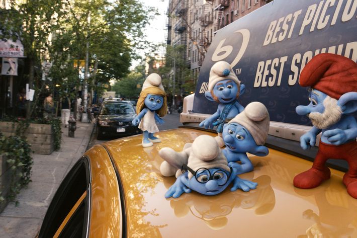 Review: The Smurfs Is a Smurfing, Smurfed-Up Smurfesty - Movie Review -  Vulture