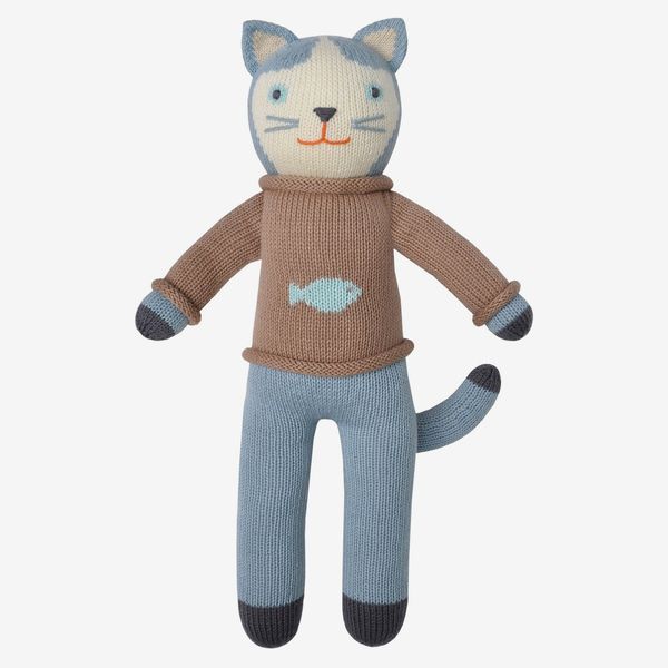 BlaBla Kids Sardine The Cat Knit Doll