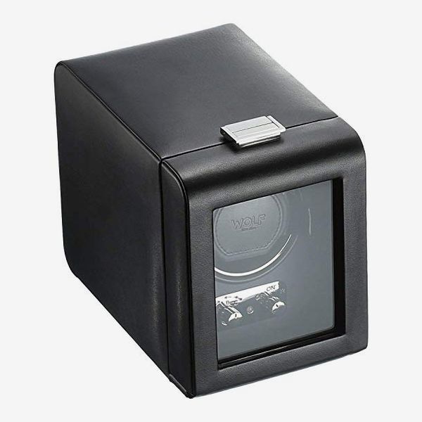 Wolf Heritage Single Watch Winder With Cover