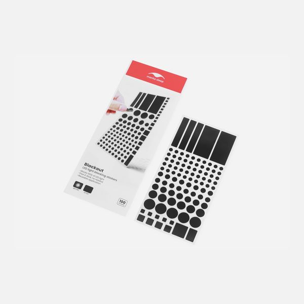 Manta Blackout Stickers - 100-Count