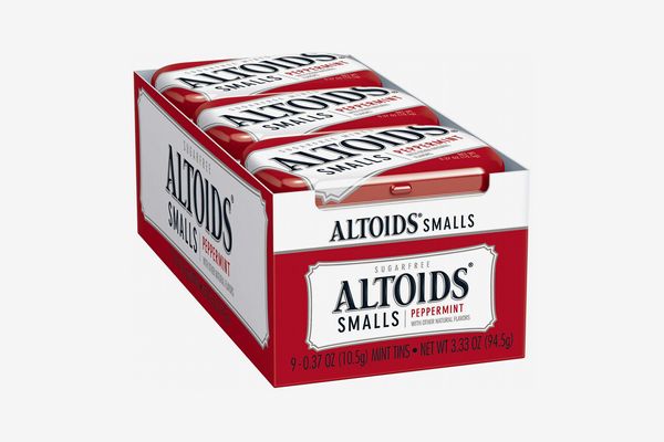 Altoids Smalls Peppermint Breath Mints, Pack of 9