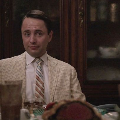 He looks punchable when everyone's at his house for dinner.