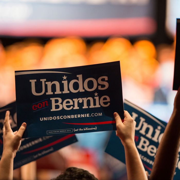 Bernie Sanders Campaign Rally In Puerto Rico