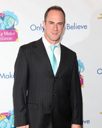 NEW YORK, NY - NOVEMBER 14: Actor Chris Meloni attends the 12th Annual Make Believe on Broadway gala at the Shubert Theatre on November 14, 2011 in New York City. (Photo by Taylor Hill/Getty Images)