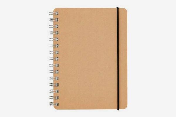 Wings A5 Journal Notebook Hardcover Cardboard Dot Grid Spiral Diary Journal 