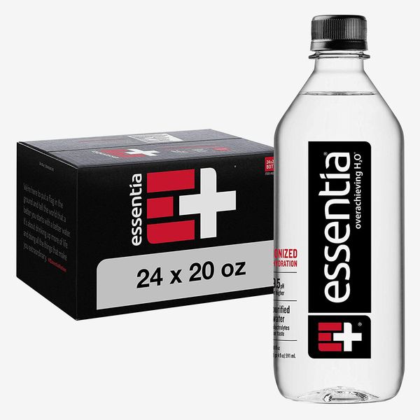 Essentia Bottled Water, 20 Oz. (Pack of 24 Bottles)