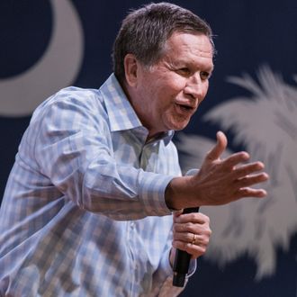 John Kasich Holds Town Hall At Clemson U. Ahead Of South Carolina Primary