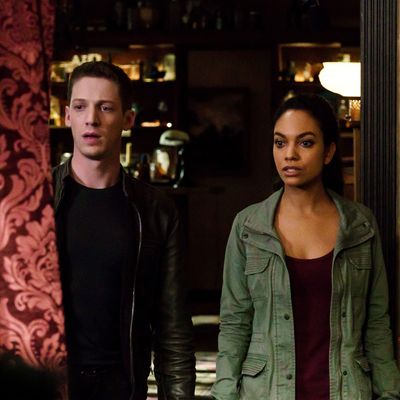 SLEEPY HOLLOW: L-R: Zach Appelman and Lyndie Greenwood in the “Incident At Stone Manor