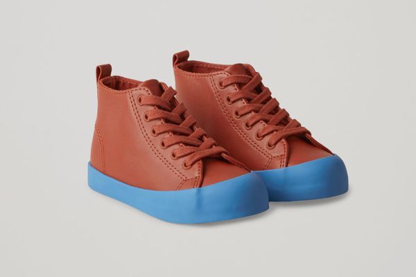 Cos High-Top Leather Sneakers