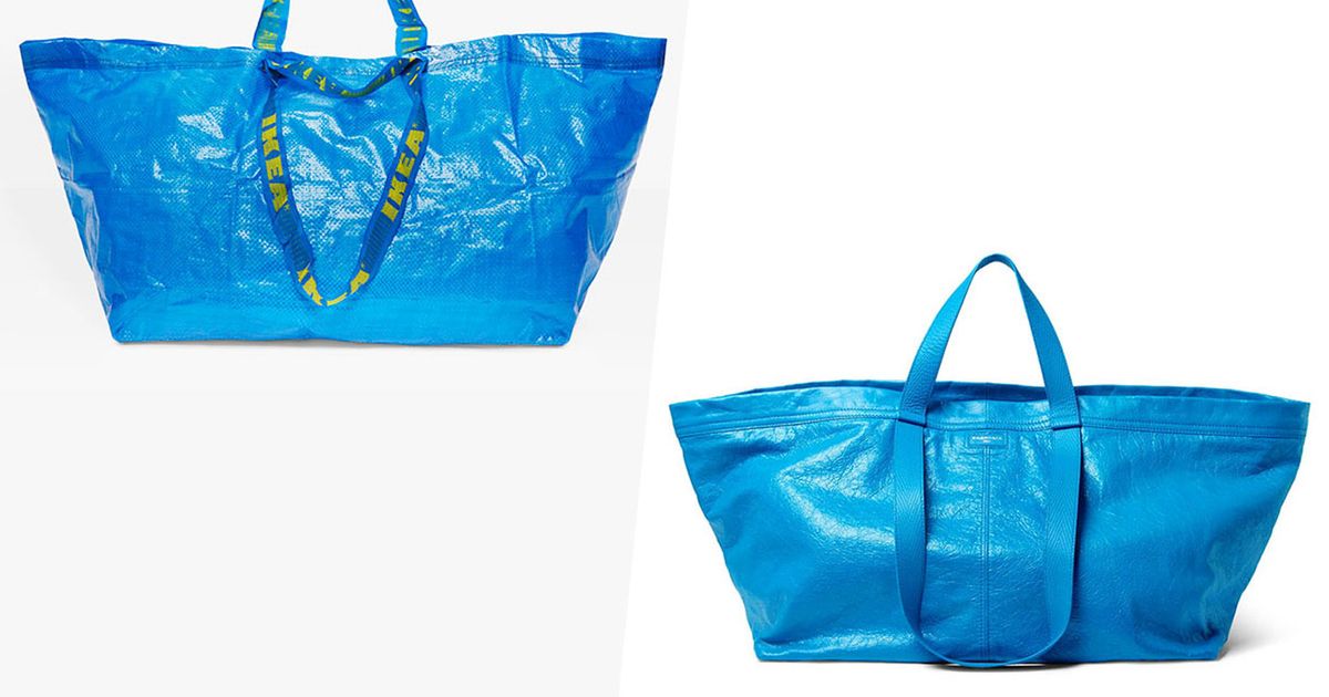 Balenciagas 2145 bag is just like Ikeas 99 cent tote  CNN