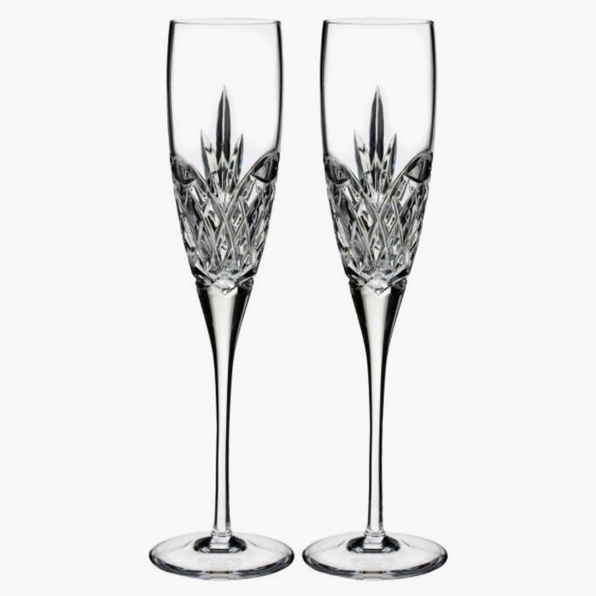 Waterford Love Forever Crystal Champagne Flute