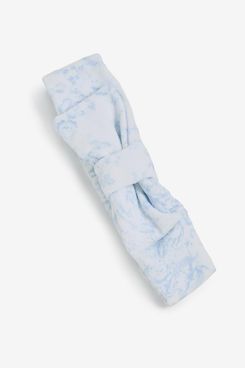 LoveShackFancy Headband with Bow - Nantucket Blue