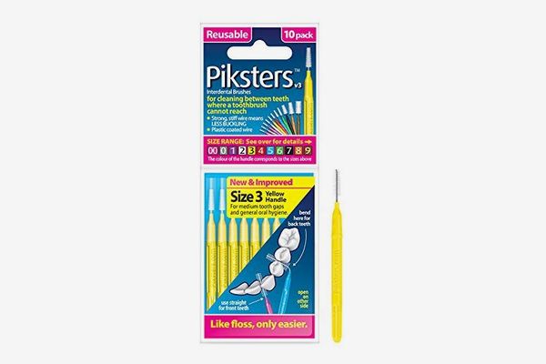 Piksters Interdental Brushes, Size 3 (10 Pack)