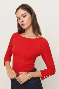 Reformation Jalen Knit Top