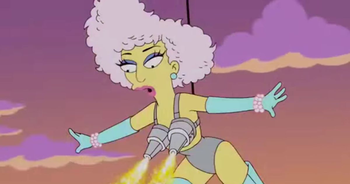 The Simpsons' Predicted Lady Gaga's Super Bowl Performance