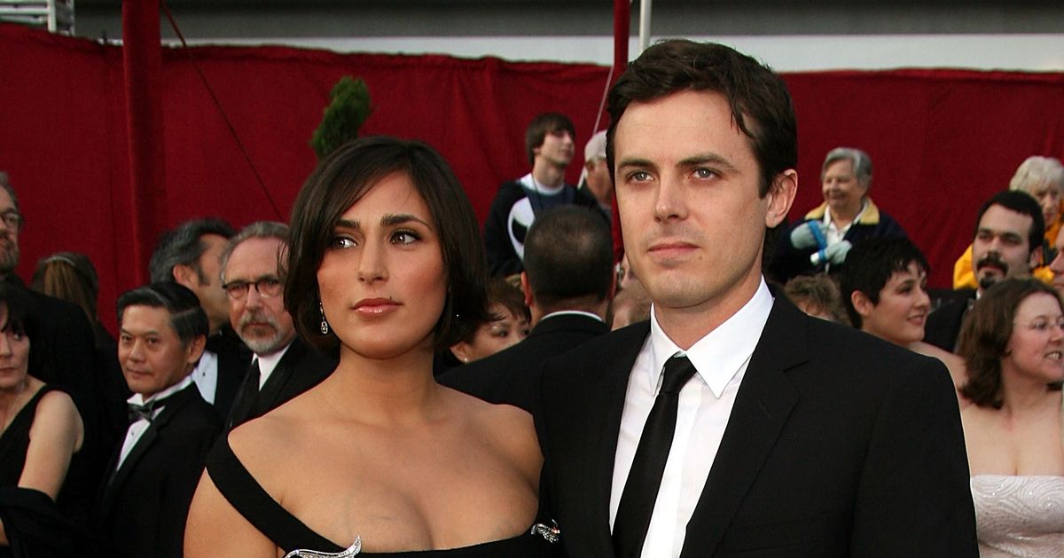 Casey Affleck seems UPSET with girlfriend as they have row in