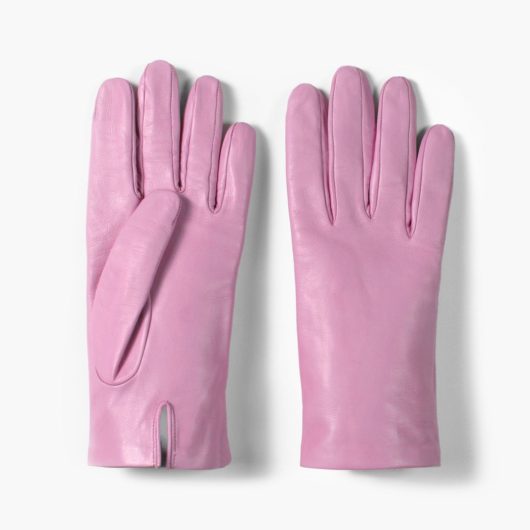 小物 PRADA Gloves/Fur/PINK FASHION GLOVES Faux Leather Vegan 8