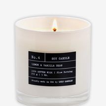 Lulu Candles Lemon & Vanilla Bean Soy Candle