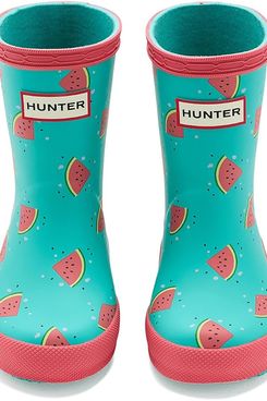 Hunter Kids First Classic Rain Boots - Watermelon Print