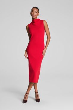 Spanx Ponte Sleeveless Midi Dress