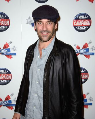 Jon Hamm - The Peggy Siegal Company and Svedka Vodka Presents a Special Screening of Warner Bros. Pictures' THE CAMPAIGN - Sunshine Landmark and Sons of Essex, NYC