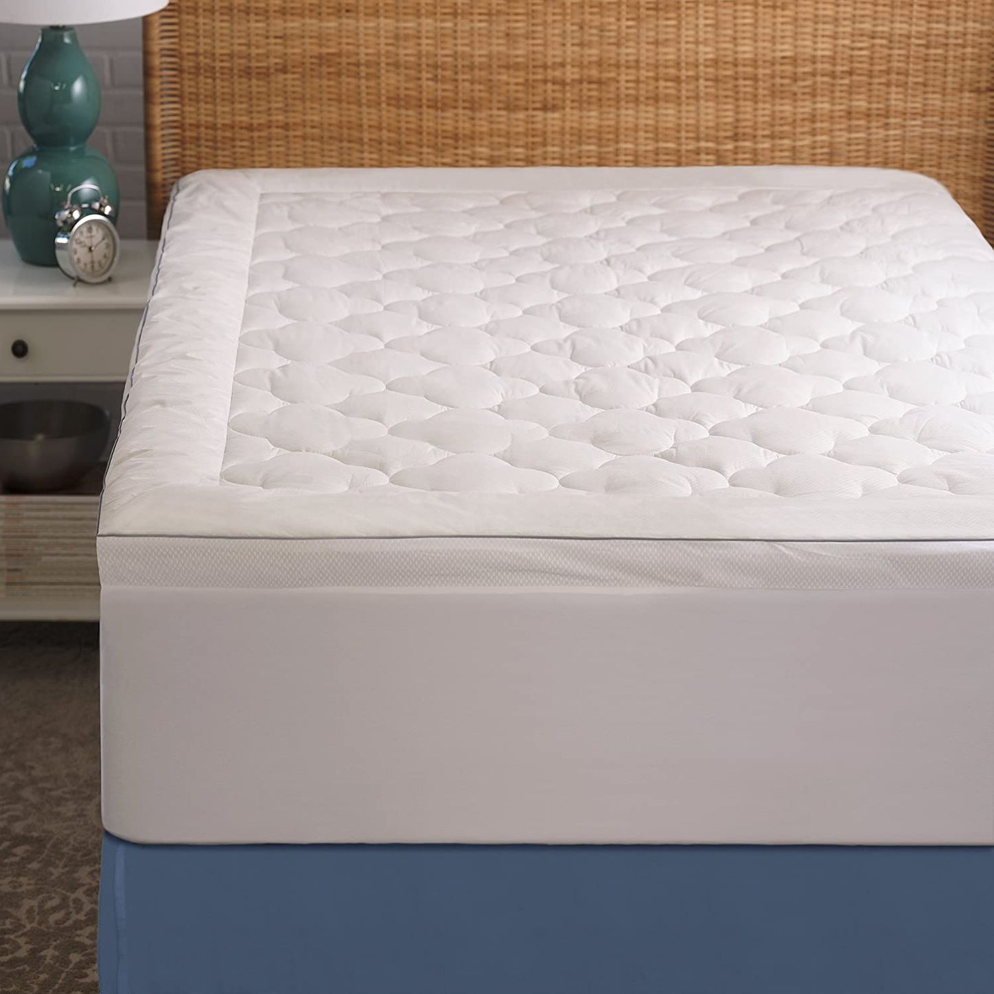 thick foam mattress topper queen light weight cooling