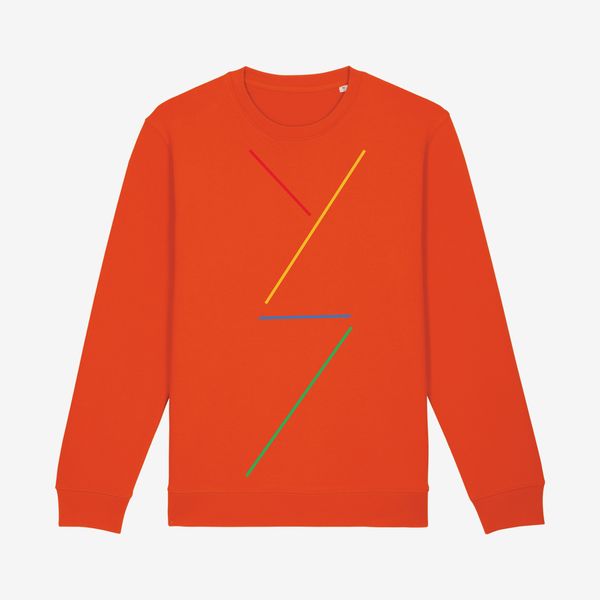 Heza Orange Sweatshirt