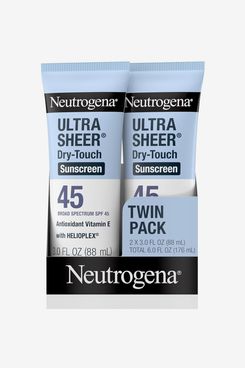 Neutrogena Ultra Sheer Dry-Touch Sunscreen SPF 45 - Twin Pack