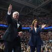 Kamala Harris And Running Mate Tim Walz Make First Appearance Together In Philadelphia