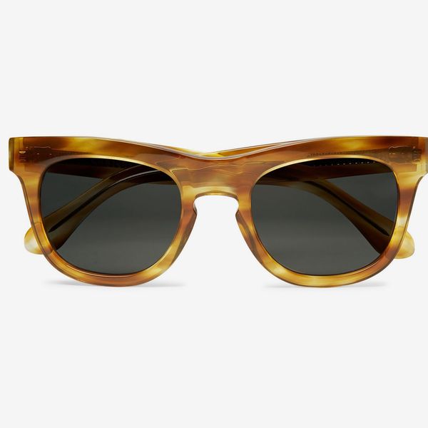 Ahnah Bosco D-Frame Tortoiseshell Bio-Acetate Sunglasses