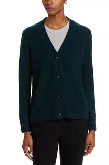 C by Bloomingdale’s 100% Cashmere V Neck Cardigan Sweater - Exclusive