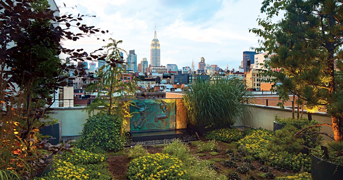 Image showcasing Nyc Rooftop Garden Design