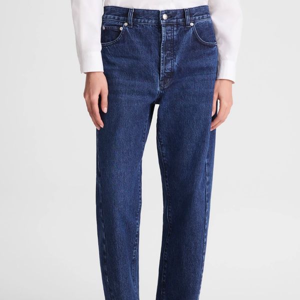 Madewell Pieced Barrel-Leg Jeans