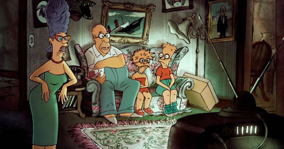 Watch The Simpsons Couch Gag Triplets of Belleville-ized