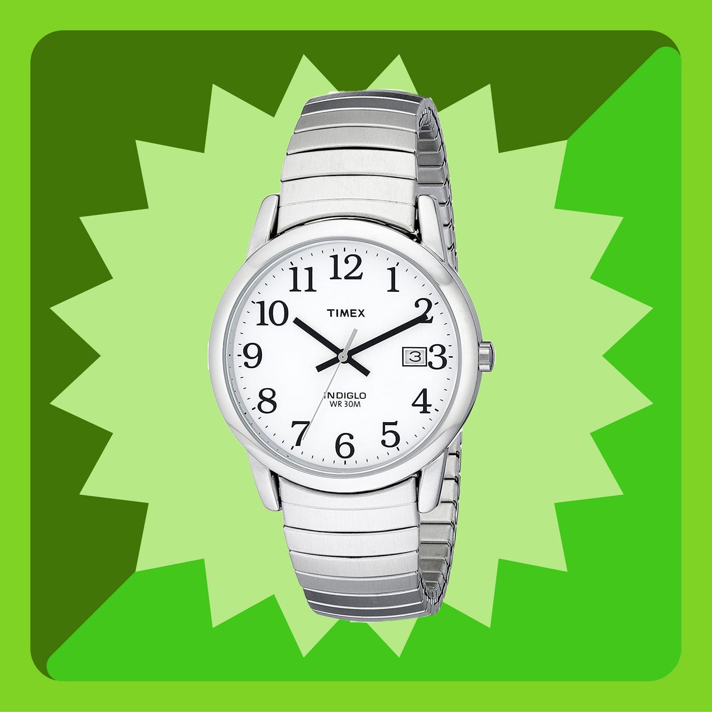 Timex easy best sale reader date