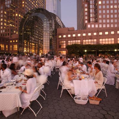 Making everyone wear white revealed a softer side of New York.