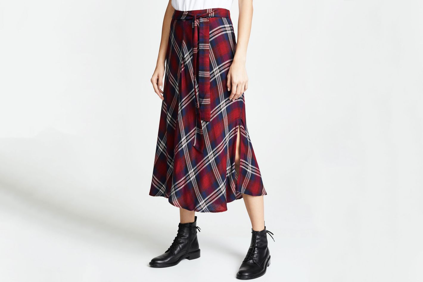 Plaid Skirts to Wear to a Christmas Party