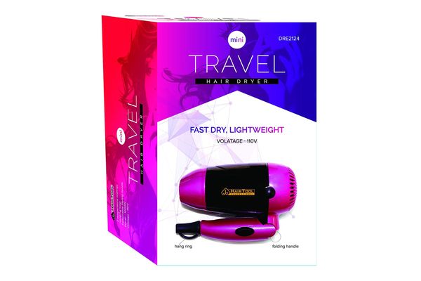 J2 Hair Tool Mini Travel Hair Dryer